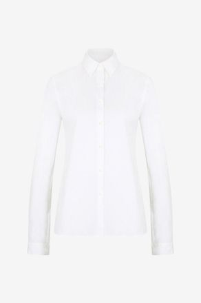 Artigiano Lang&auml;rmeliges taillierte Hemd aus Popeline Rosanna
