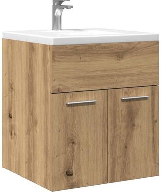 vidaXL Mueble De Lavabo De Ba&ntilde;o Madera Roble Artisan 41x38,5x46 Cm Vidaxl