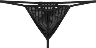 HOM Personal Allure G-String in Black at Nordstrom, Size Xx-Large