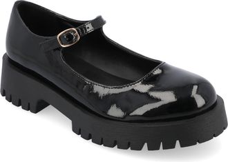 Journee Collection Women & apos;s Kamie Medium and Wide Width Mary Jane