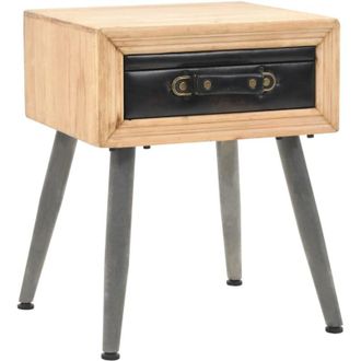 vidaXL Comodino in Legno Massello di Abete 43x38x50 cm - Vidaxl