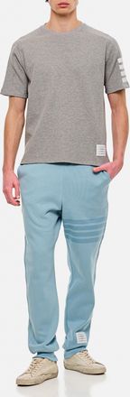 Thom Browne T-shirt A Righe In Cotone 4 Righe