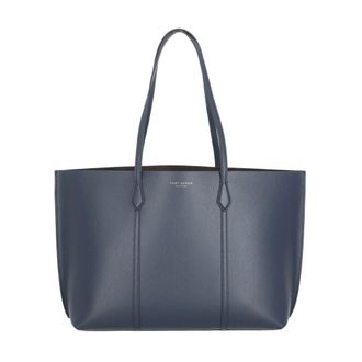 Tory Burch Tory Burch, Tote Bags, female, Blue, Size: ONE SIZE Perry Shopping Bag