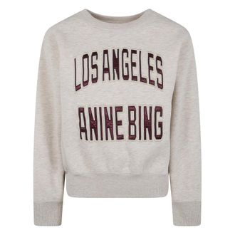 Anine Bing Round-neck Truien - Dames - Ronde hals truien - Beige - M - Truien & Vesten