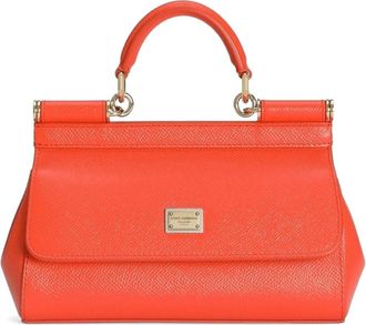 Dolce & Gabbana Mujer, Bolsos, Naranja, Talla: ONE Size