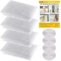 OEM 4 Pcs Mosquitera Para Ventana, Malla Antiinsectos Con Cinta Adhesiva Para Protecci&oacute;n Contra Moscas - Crezuo