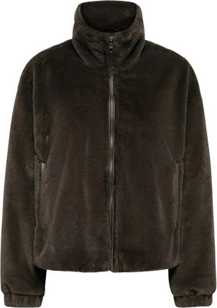 Only Onldana Sol Faux Fur Jacket - Dames - Jassen - Bruin - M - Polyester - Jassen