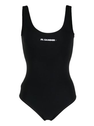 Jil Sander Black Logo swimsuit