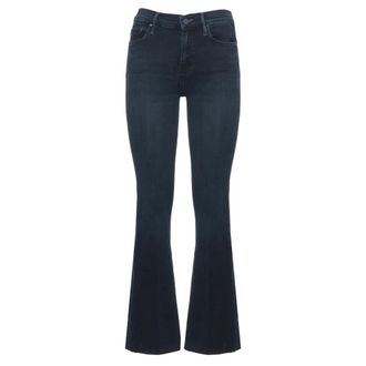 Mother The Weekender Fray - Dames - Jeans - Blauw - Maat: W24 Katoen