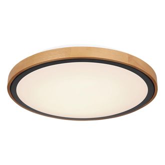 Globo Lighting Plaf&oacute;n - Bruno - Negro - Metal - &Oslash; 44cm - Led - 41764-24 - Globo