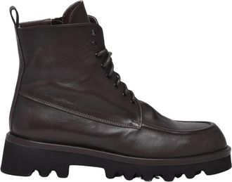Lorena Paggi Scarponcino - Dames - Veterlaarzen - Bruin - 38 EU - Leer - Schoenen