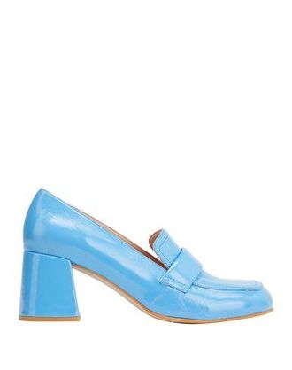 8 by YOOX PATENT LEATHER HEELED LOAFER