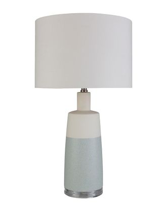 Surya Healey White Table Lamp