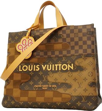 Louis Vuitton Brown Tote Bag (Pre-Owned)
