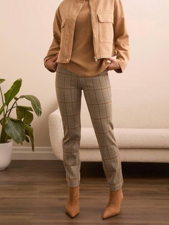 Tribal Slub Twill Zip-Front Mock Neck Jacket In Icelatte-3265