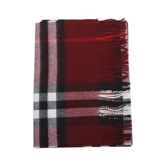 Burberry Winter Scarves, female, Multicolor, Size: ONE SIZE MU Giant Chk CS Scarf