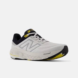 New Balance Mens Fresh Foam X 860V14 Shoes In Black/phantom/sea Salt