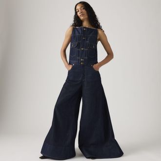 Levi's x sacai Denim Jumpsuit - Womens - S - Blue