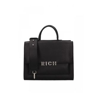 John Richmond Tote Bags, female, Black, Size: ONE SIZE Black Shopper Bag Rwa24080Bo