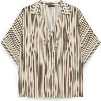 Fiorella Rubino Donna, Camicette, Marrone, XL, new