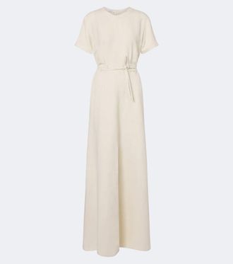 Brunello Cucinelli Monilli belted maxi dress