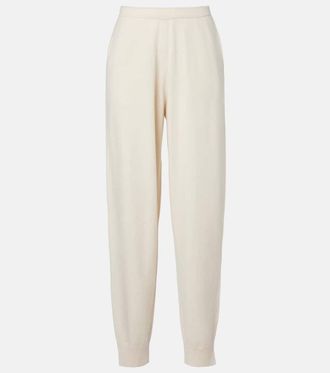 Jardin Des Orangers Wool and cashmere sweatpants