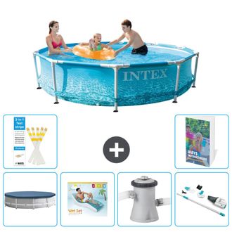 Intex Piscina Con Estructura Redonda - 305x76 Cm - 7-piezas S62
