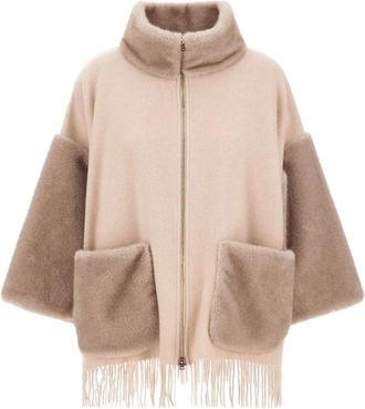 Herno Chantilly Jas - Dames - Jassen - Beige - Maat: M