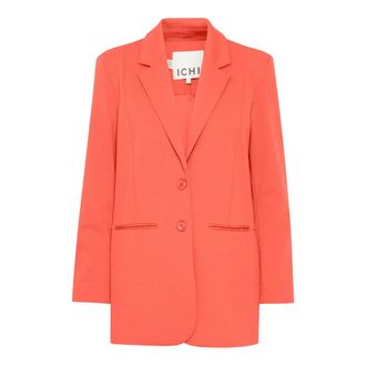 Ichi Ihkate SUS Oversized Blazer - - Jackets - Donna - Rosso - S