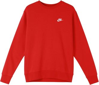 Nike Sportswear Casual Sports Round Neck Pullover Red Orange BV2663-657