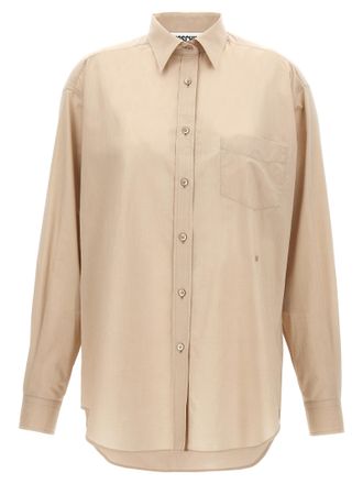 Moschino Beige Cotton Womens Blouse