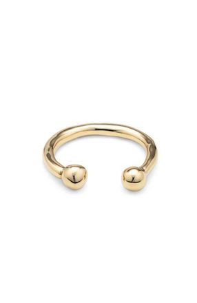 UNOde50 Double Bead Bangle in Gold at Nordstrom, Size Medium