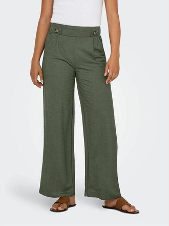 Jacqueline de Yong Wijde broek met hoge taille