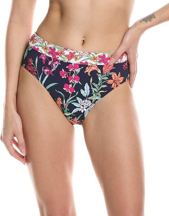 Tommy Bahama Summer Floral High-Waist Bikini Bottom