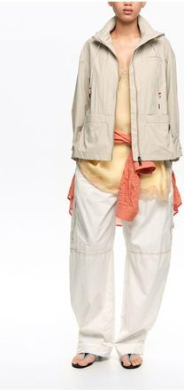 Bimba & Lola Fluid A-Line Trench in Stone at Nordstrom, Size X-Small Eu