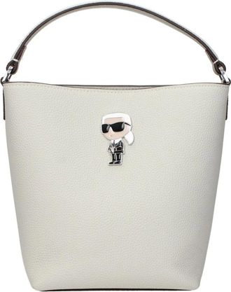 Karl Lagerfeld Iconic Karl Bucket Bag - - Bags - Donna - Grigio - ONE SIZE