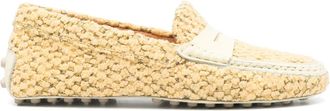 Tod's Mocassini in tweed - Toni neutri