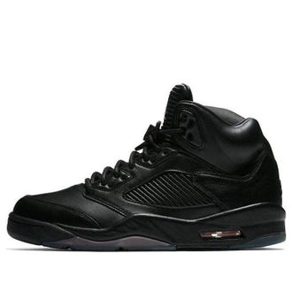 Nike Jordan Air Jordan 5 Retro Premium Triple Black 881432-010