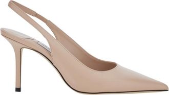 Jimmy Choo London Beige Slingback Pumps