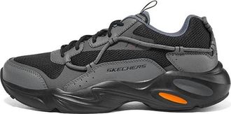 Skechers Dlites Black Gray 237430-CCBK