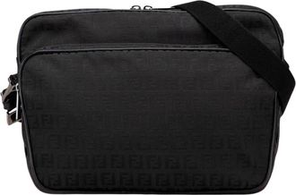 Fendi Pre-owned Crossbody Bag - Dames - Vintage Schoudertas - Zwart - ONE Size - Vintage