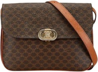 Celine Pre-owned Cross Body Bags, female, Brown, Size: ONE SIZE Pre-owned Vintage Cross Body Bag
