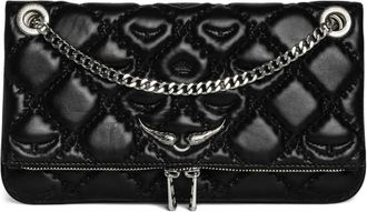 Zadig&Voltaire Borsa a tracolla Rock II con catena - Nero