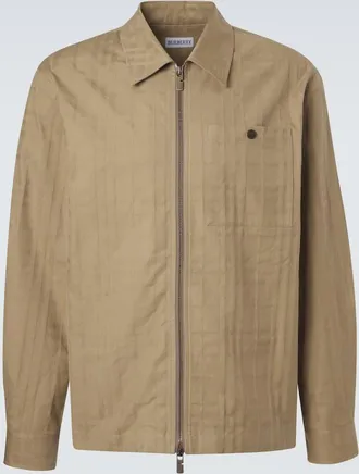 Burberry Burberry Check cotton jacket