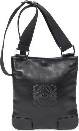 Loewe Flat Anagram Messenger Crossbody Schoudertas