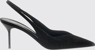 PARIS TEXAS D&eacute;collet&eacute; slingback in pelle scamosciata con tacco medio