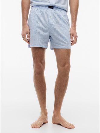 Tommy Hilfiger Mens Boxer Sleep Short - Blue - XL