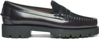 Sebago Dan Lug Polished Leather Moccasin Loafers