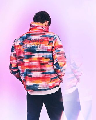 Psycho Bunny Mens Raphael Jacket 656 SUNKISSED CORAL / XL