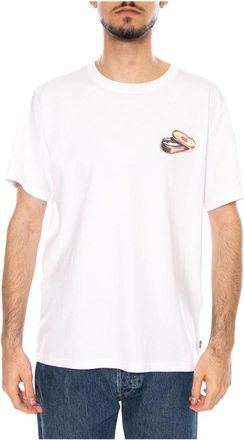 Levi's Hombre, Camisetas, Blanco, Talla: M